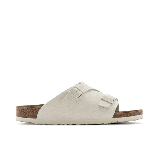 Zurich Suede Narrow - Antique White